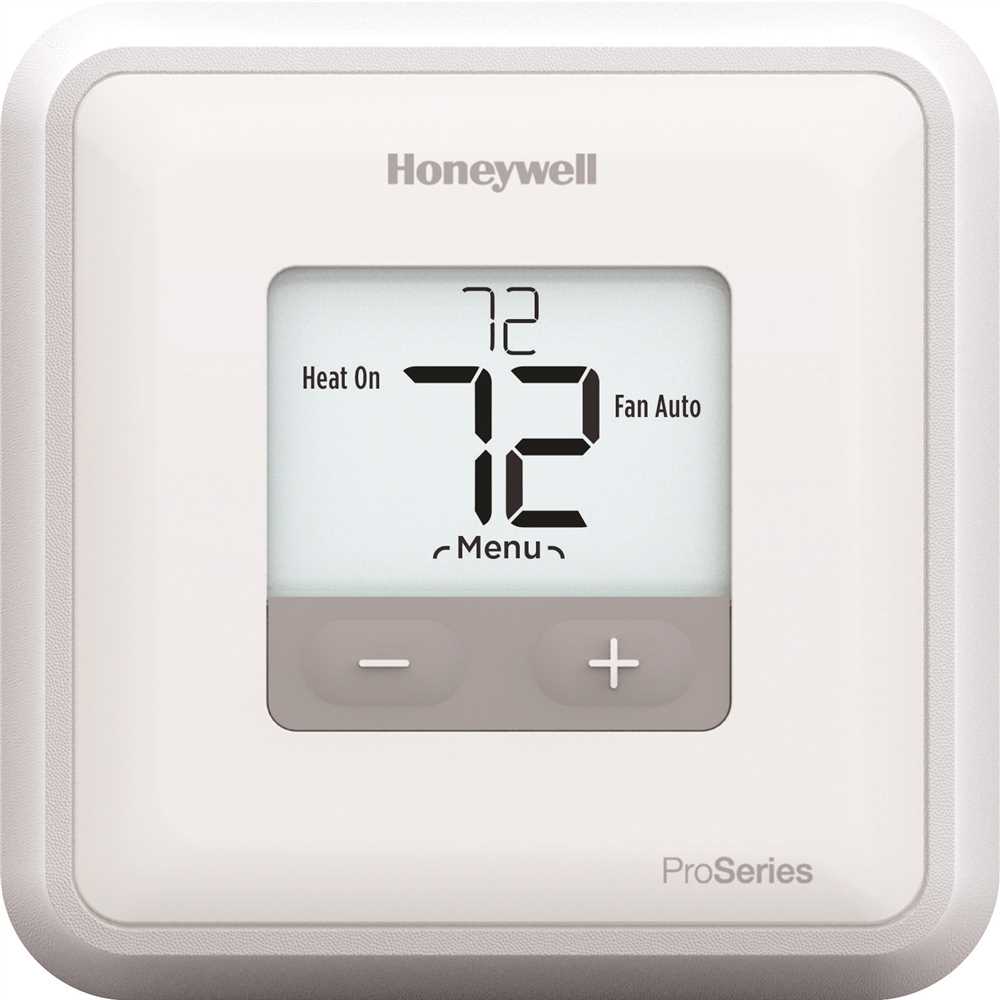 Honeywell T1 Pro Non-Programmable Thermostat Single Stage Heating & Co