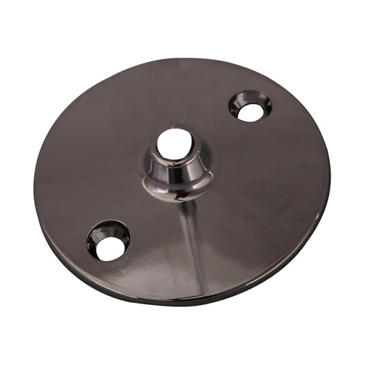 Flange for 340 Ceiling Support Polished Chrome