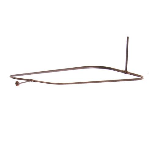 4150 Rectangular Shower Rod 48 x 24" in Oil Rubbed Bronze