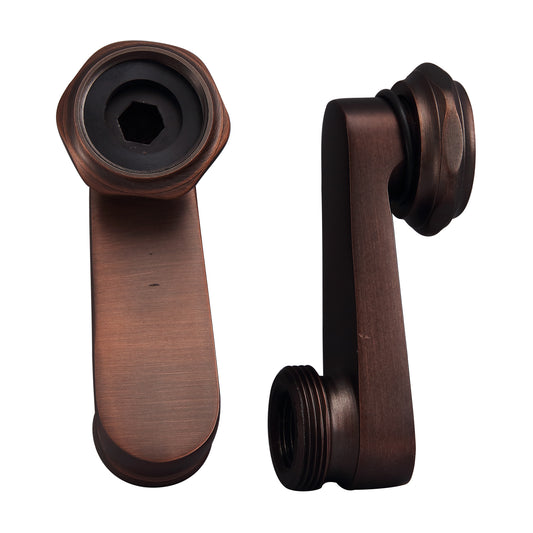 Swivel Arm Connectors (Pair) for Deck Mount Faucet Oil Rubbed Bronze