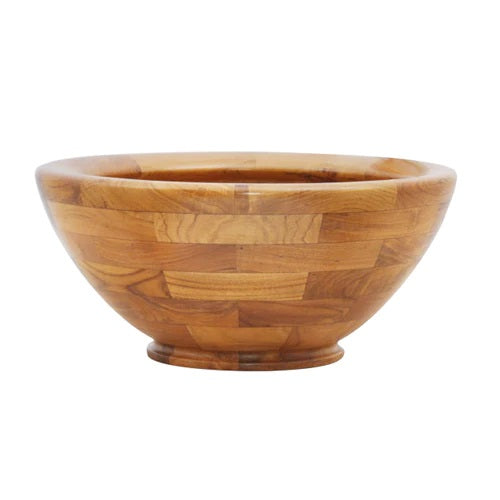 Antigua Teak Vessel Sink 17-3/4" Round with Natural Finish